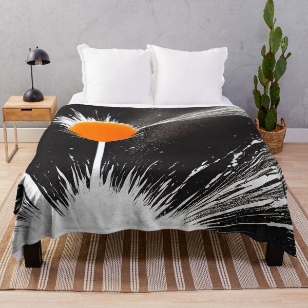 Item preview, Orange Splash of a Floral Burst and Water Spraying on the Ground designed and sold by deniselynnimage.