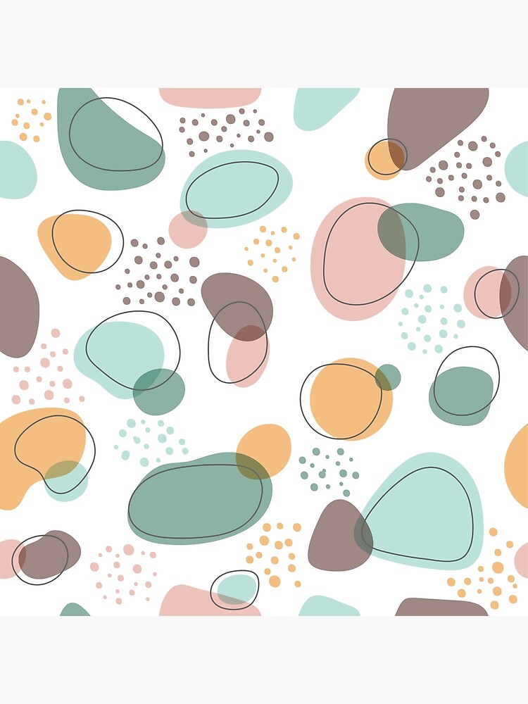 Gold & gems. Seamless patterns. 3 colors