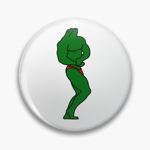 Item preview, Bodybuilder Frog 3 designed and sold by James-D-Evans.