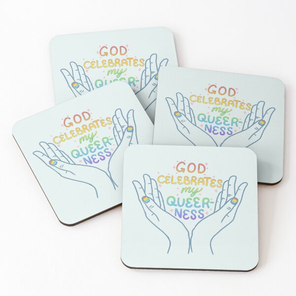 Item preview, God Celebrates My Queer-ness designed and sold by Samantha Ammon.