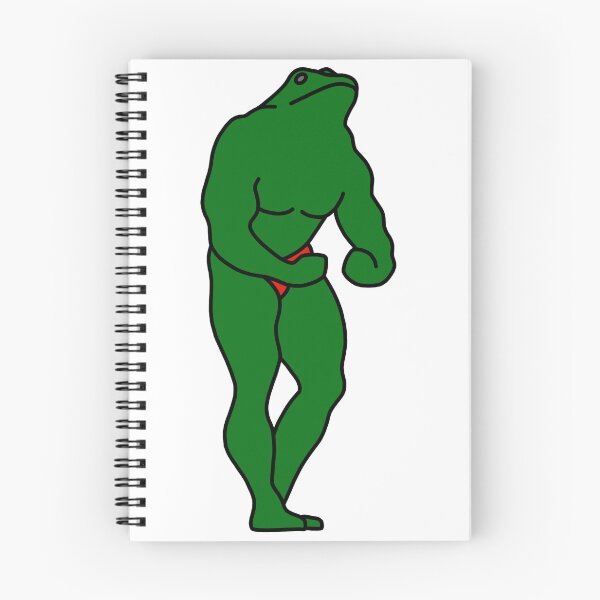 Item preview, Bodybuilder Frog 2 designed and sold by James-D-Evans.
