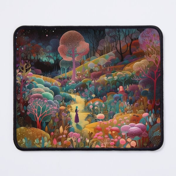 Item preview, Abstract Fantasy Landscape designed and sold by rudekitten.