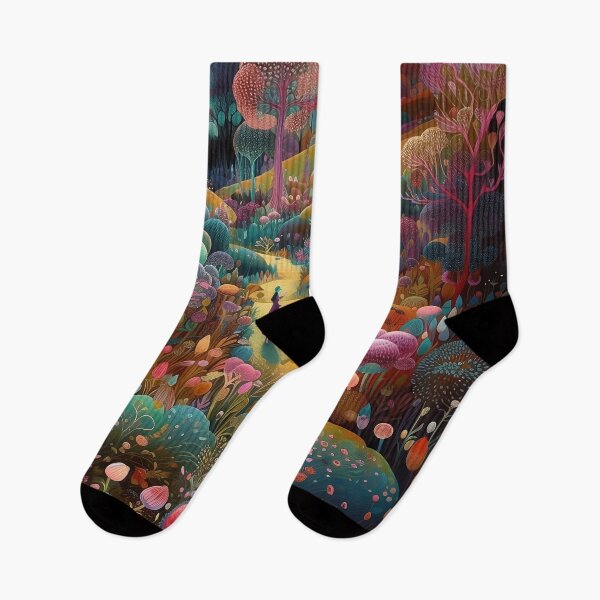 Item preview, Abstract Fantasy Landscape designed and sold by rudekitten.