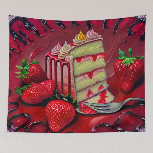 Item preview, Sweet Strawberry Temptation designed and sold by LRenee Art Studio.