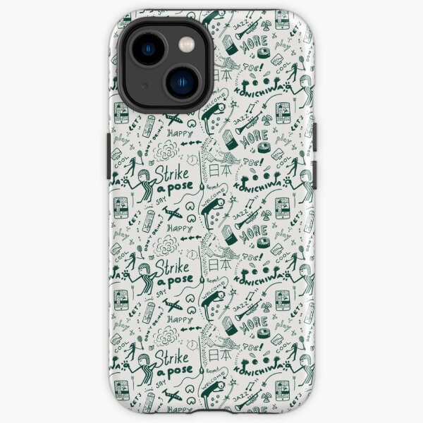 Konichiwa! The jazz pattern iPhone Tough Case