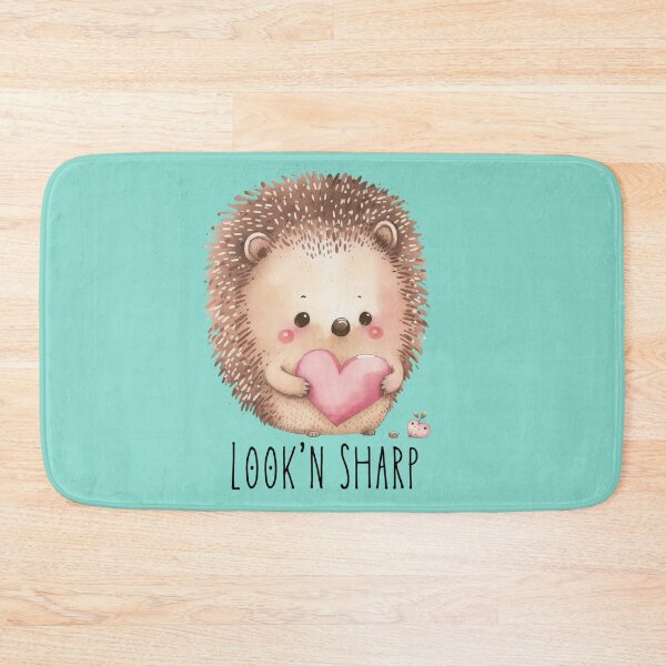 Artikelvorschau, Punny Hedgehog "Look'n Sharp" entworfen und verkauft von BirdandPoppy.