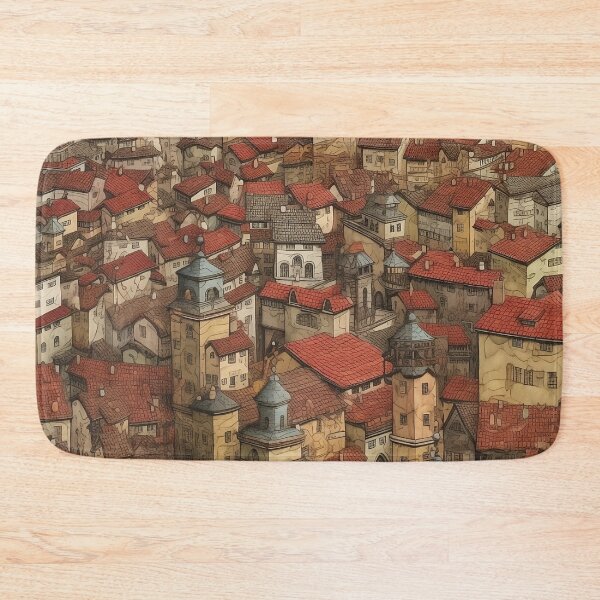 Item preview, Fantasy Town designed and sold by rudekitten.