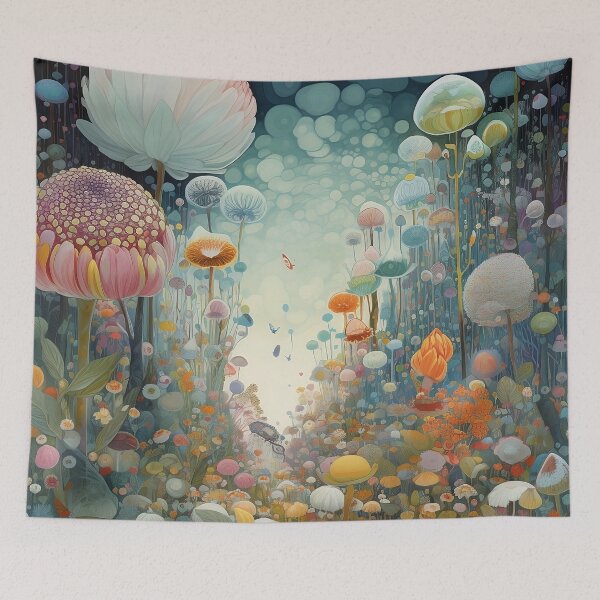 Item preview, Abstract Fantasy Landscape designed and sold by rudekitten.