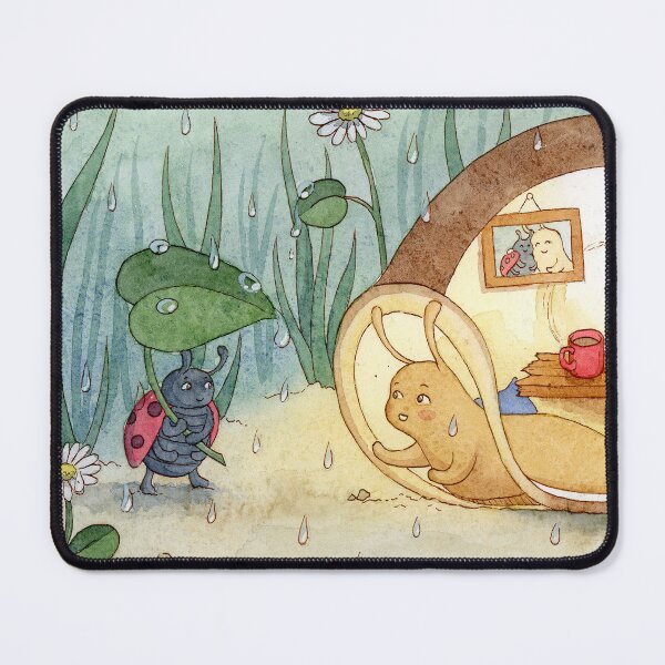 Item preview, Visiting the  snail's house designed and sold by Griffindiary.