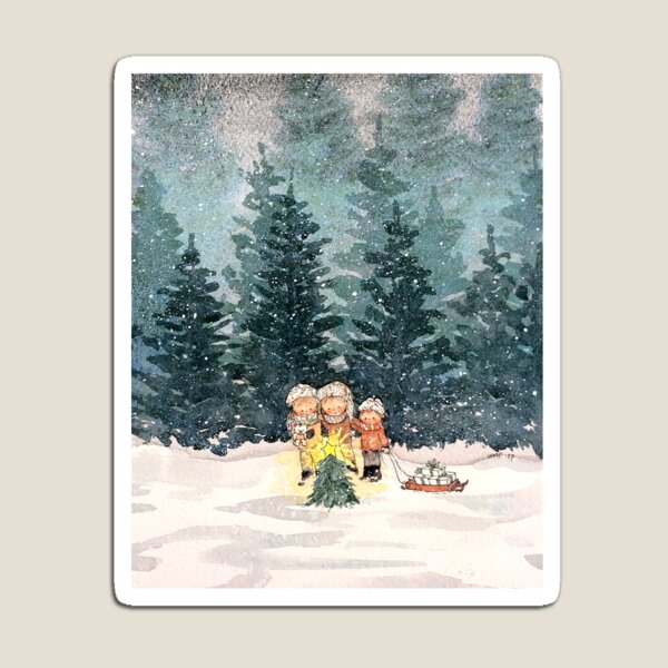 Merry Little Christmas Magnet