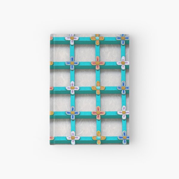 South Korea | Korean Buddhist Temple Art | Sinheungsa | Flower Door Details Hardcover Journal