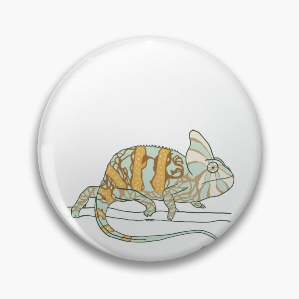 Item preview, Chameleon print that encourages us to "camouflage effectively" designed and sold by BrendaDesigner.