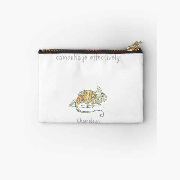 Item preview, Chameleon print that encourages us to "camouflage effectively" designed and sold by BrendaDesigner.