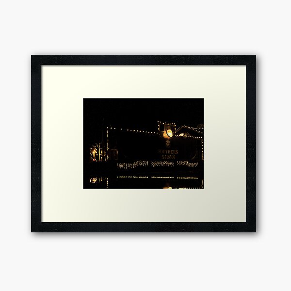 Merry Christmas Framed Art Print