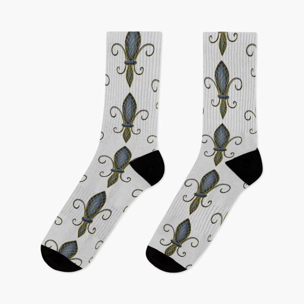 Item preview, Blue and Gold Fleur de Lis designed and sold by lezell.