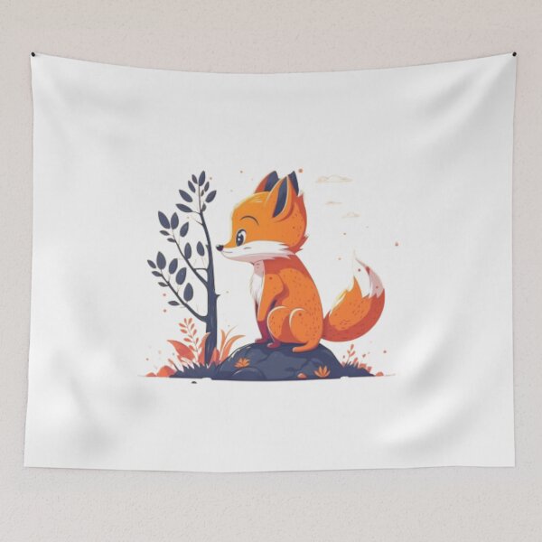 Item preview, Rusty the Fox designed and sold by dygo1986.