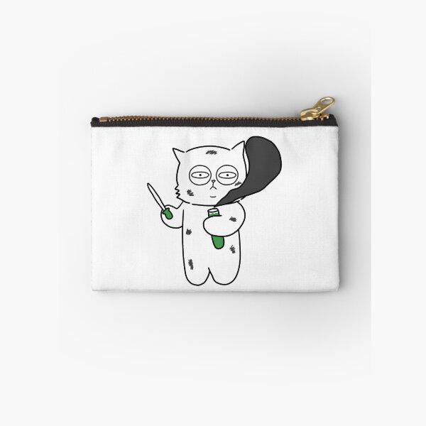 Item preview, An experimental cat  / white cat /  cute cat / fun cat designed and sold by riristudio.