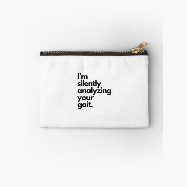Item preview, I'm Silently Analyzing You Gait Sticker designed and sold by Baduco.