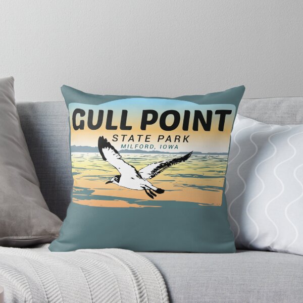 Item preview, Gull Point State Park with gull designed and sold by NaomiFriend.