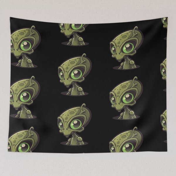 Item preview, Animated Alien (black) designed and sold by joseluislopez.