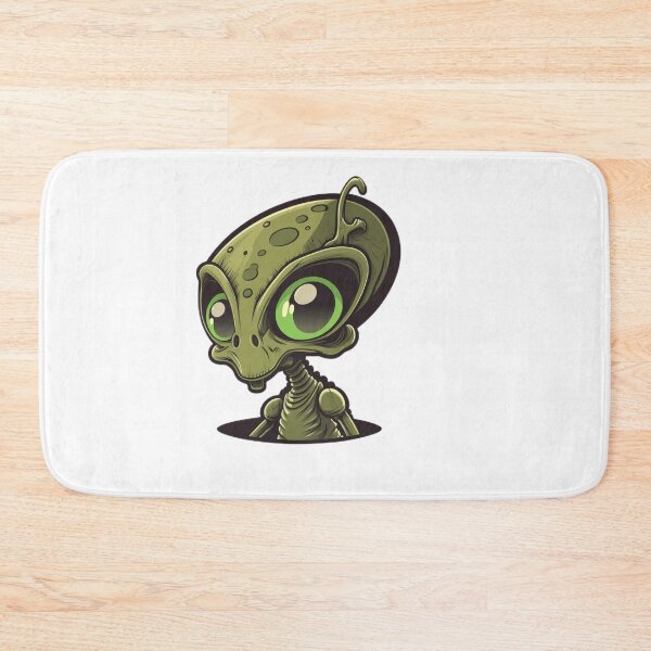 Artikelvorschau, Kopie von Animated Alien (weiß) entworfen und verkauft von joseluislopez.