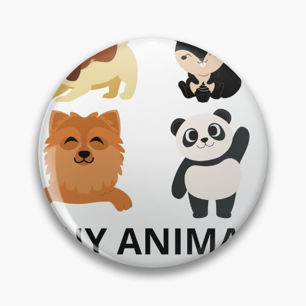 Item preview, tiny animals smile designed and sold by sandra-merch.