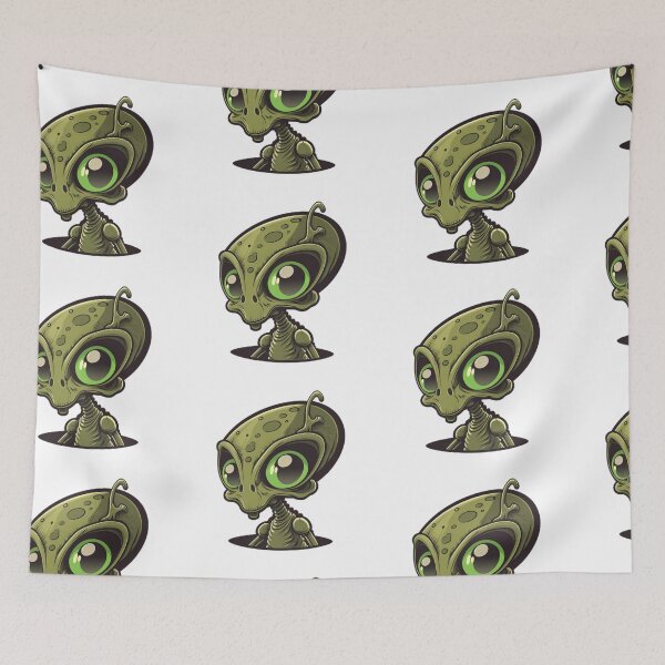 Item preview, Copy of Animated Alien (white) designed and sold by joseluislopez.