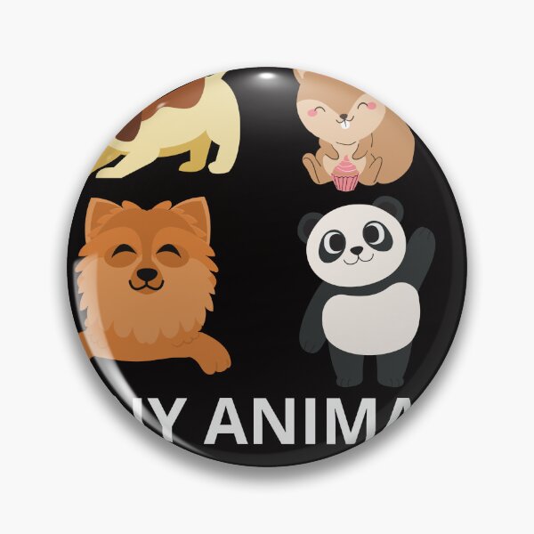 Item preview, tiny animals - four cute animals designed and sold by sandra-merch.