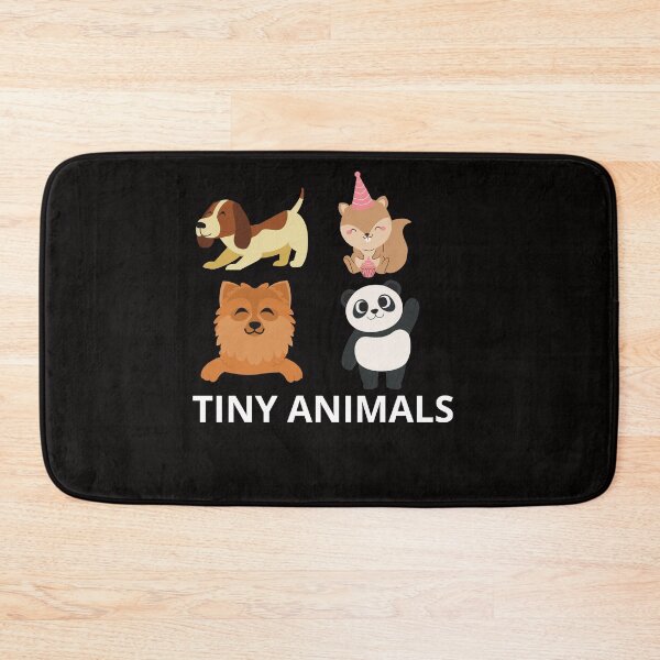 Item preview, tiny animals - four cute animals designed and sold by sandra-merch.