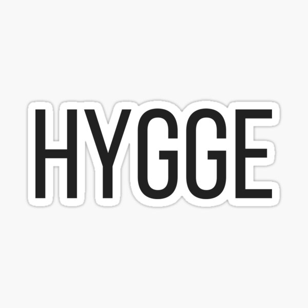 Hygge Sticker