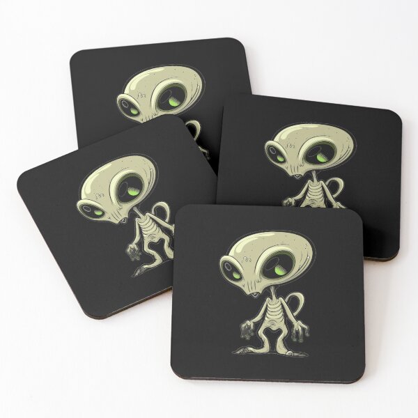 Item preview, Mystery Animated Alien (black) designed and sold by joseluislopez.