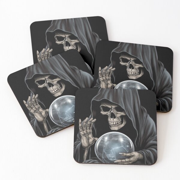 Item preview, Gothic Grim Reaper Crystal Ball  designed and sold by ResistNormality.