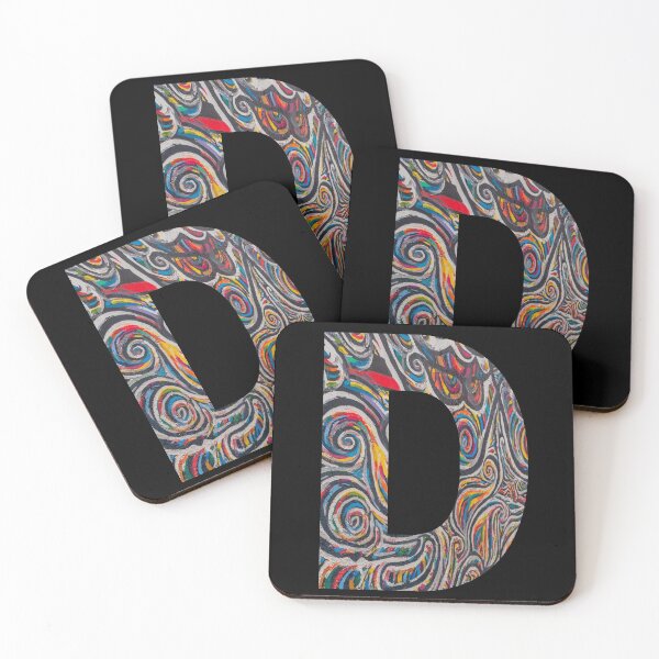 Item preview, Painted Letter Collection D Monogram designed and sold by emoney14.