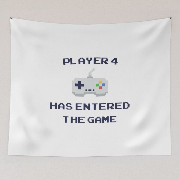 Item preview, Player 4 Has Entered The Game - Video Gamer Pregnancy New Baby Gamer designed and sold by T-shirt For You.
