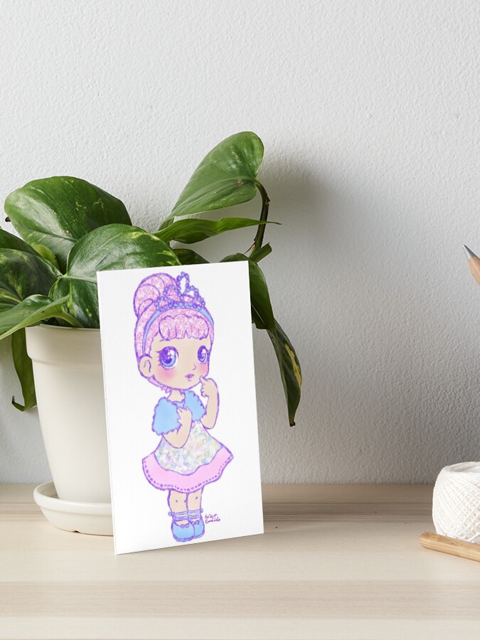 Cute Kawaii Crystal Queen Surprise Doll Art