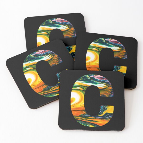 Item preview, Painted Letter Collection C Monogram designed and sold by emoney14.