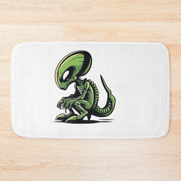 Item preview, Animated Bad Alien (white) designed and sold by joseluislopez.
