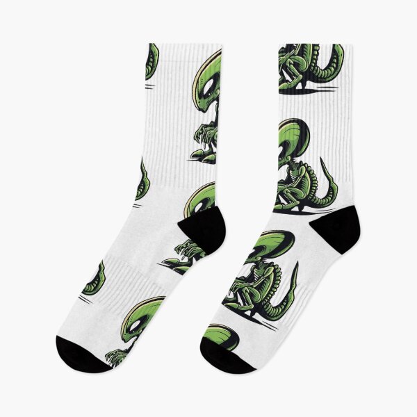 Item preview, Animated Bad Alien (white) designed and sold by joseluislopez.