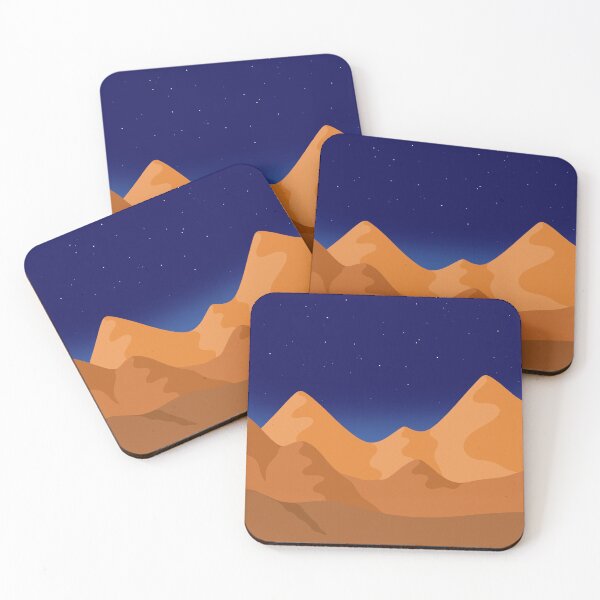 Item preview, Sand Dunes at Night designed and sold by SpaceDiver-001.