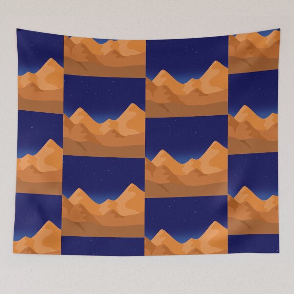 Item preview, Sand Dunes at Night designed and sold by SpaceDiver-001.