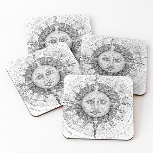 Item preview, The sun as a Goddess designed and sold by Doodle Mind Journeys.