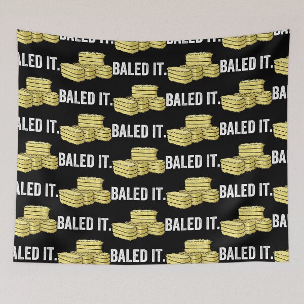 Item preview, Funny Farmer Pun Baled It Hay Farming Joke25 designed and sold by oitroioi55.