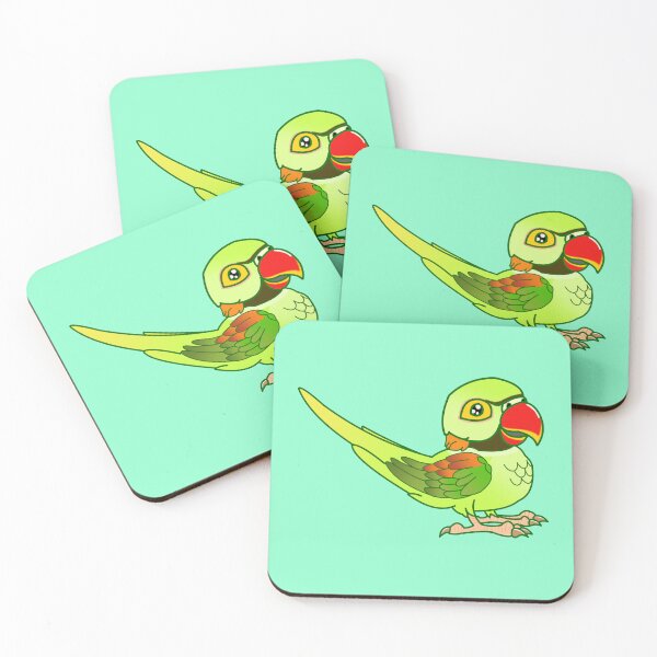 Item preview, Cute Alexandrine Parrot designed and sold by DynieKid.