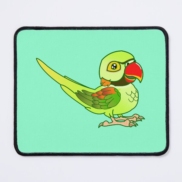 Item preview, Cute Alexandrine Parrot designed and sold by DynieKid.