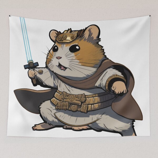 Item preview, Samurai Hamster: The Furry Fighter of the East designed and sold by jrtwynam.