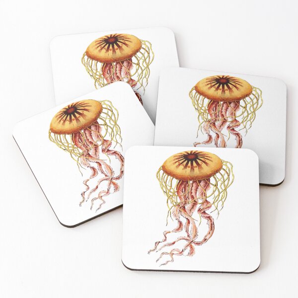Item preview, Vintage jellyfish by Ernst Haeckel designed and sold by punchyflamingo.