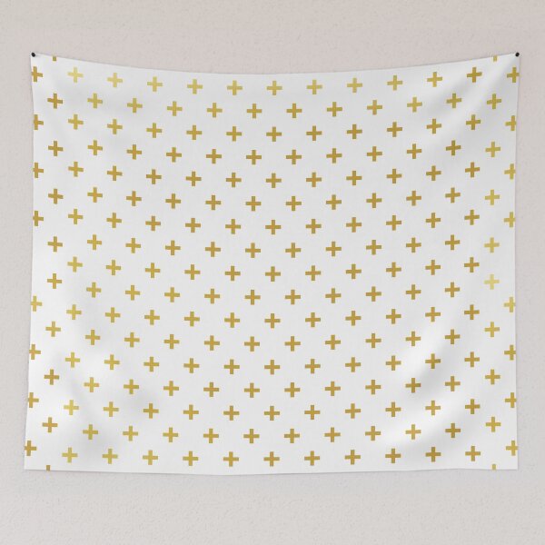 Item preview, Gold Swiss Cross designed and sold by Susan Link.