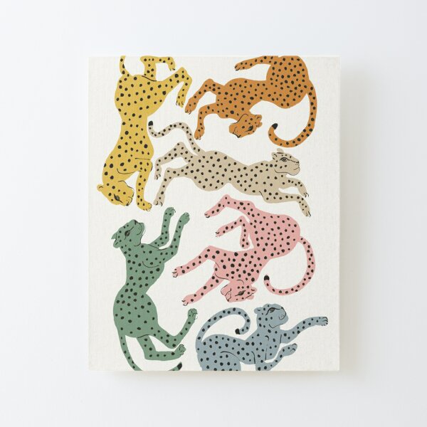 Rainbow Cheetah Wall Art