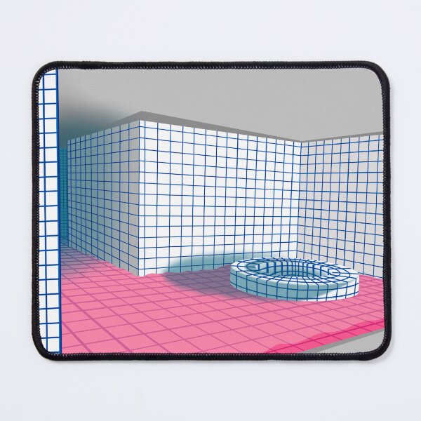 Item preview, Liminal Space - Pink Pool Room designed and sold by SpaceDiver-001.
