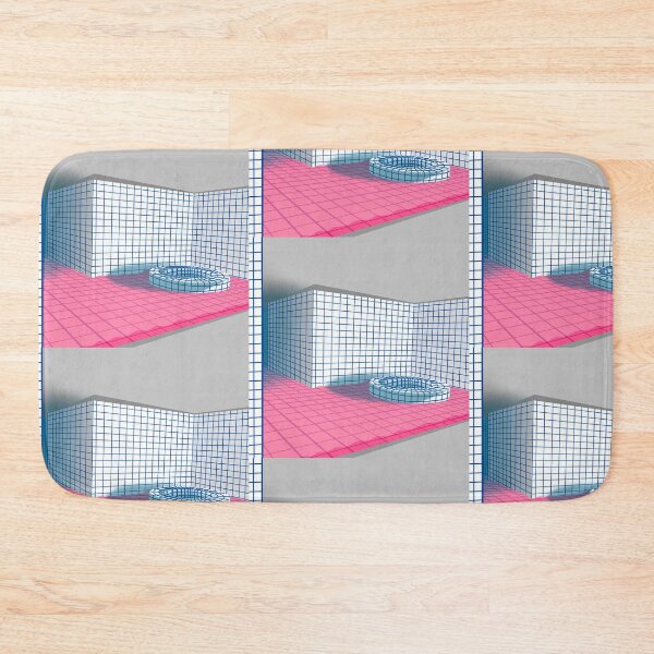 Item preview, Liminal Space - Pink Pool Room designed and sold by SpaceDiver-001.